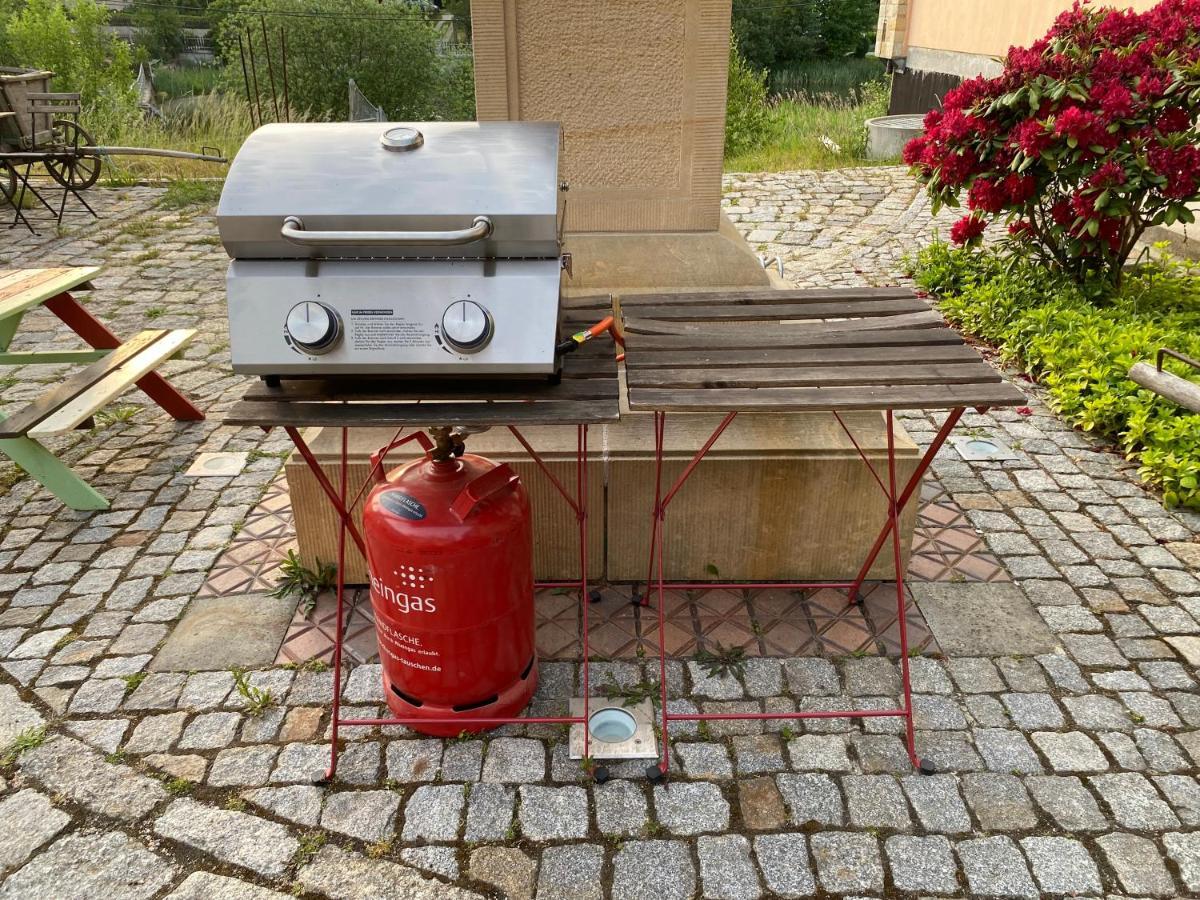 Ferienwohnung Laternenstube Mit Familienbett - Rittergut Leppersdorf Exterior foto